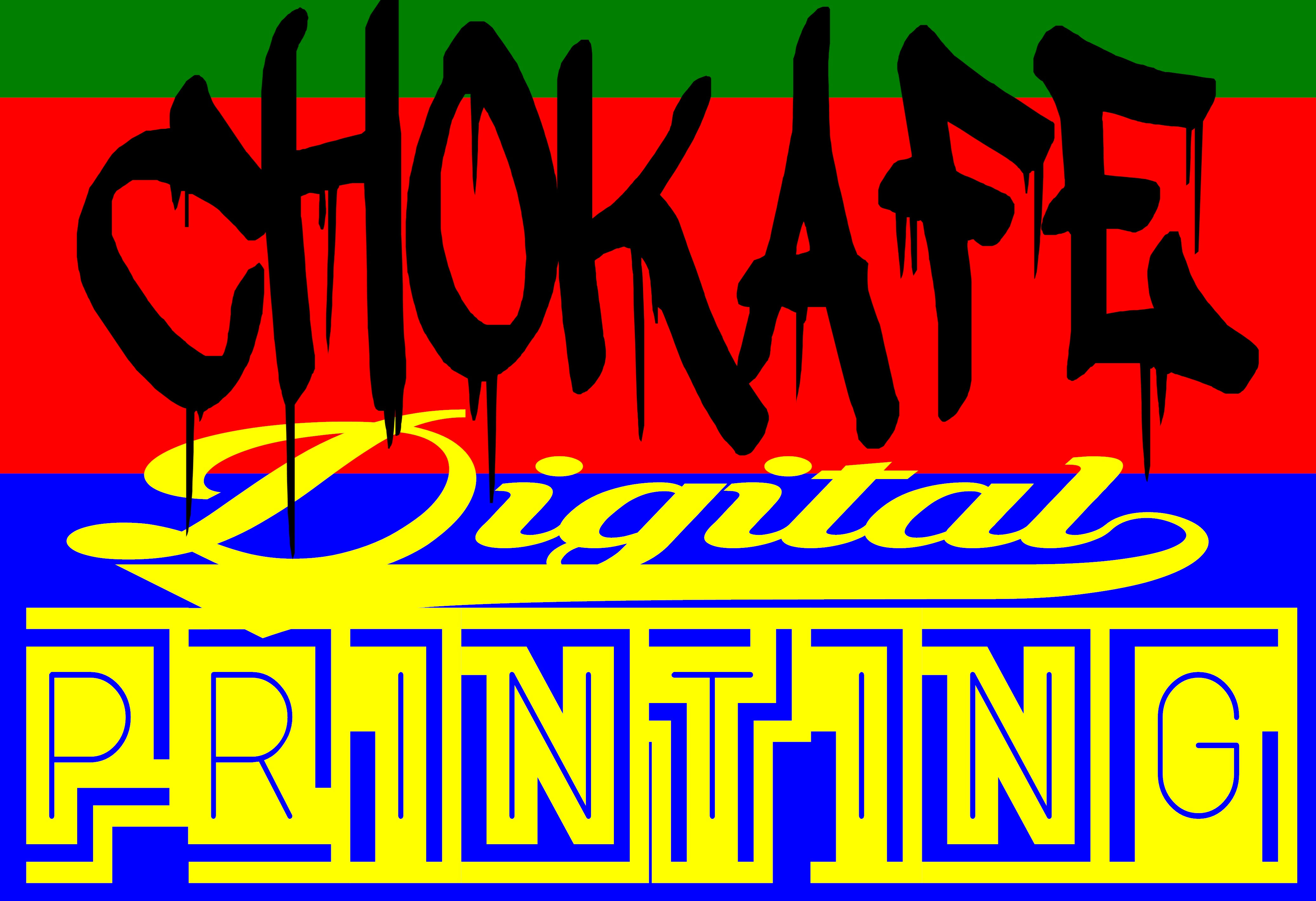 Chokafe Digital Printing Logo